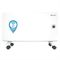 Конвектор электрический Thermex Frame 1500E Wi-Fi M109360 - фото 5747086