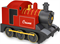 Ультразвуковой увлажнитель воздуха Crane EE-7272R Паровозик, красный M182533 - фото 5962993