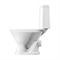 Унитаз компакт Santeri Грация горизонтальный выпуск белый, 1P2103S0000BF T0063969 - фото 6096433