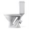 Унитаз компакт Santeri Форвард белый, 1.P205.2.S00.00B.F T0041491 - фото 6096670