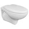 Унитаз подвесной AZARIO STELLA ободковый, с сидением микролифт, белый, AZ-VT005+AZ-VT005sc T0061850 - фото 6099129