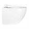 Унитаз подвесной AZARIO безободковый c сиденьем микролифт полипропилен PRO 480*360*350, CS-1049SB T0061660 - фото 6099215