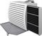 Настенный фанкойл Тепломаш КЭВ-4Ф3.5ПМ M259042 - фото 6256017