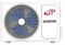 Кондиционер Just Chroma JAC-24HPSIA/CAC Burgundy M277301 - фото 6494360